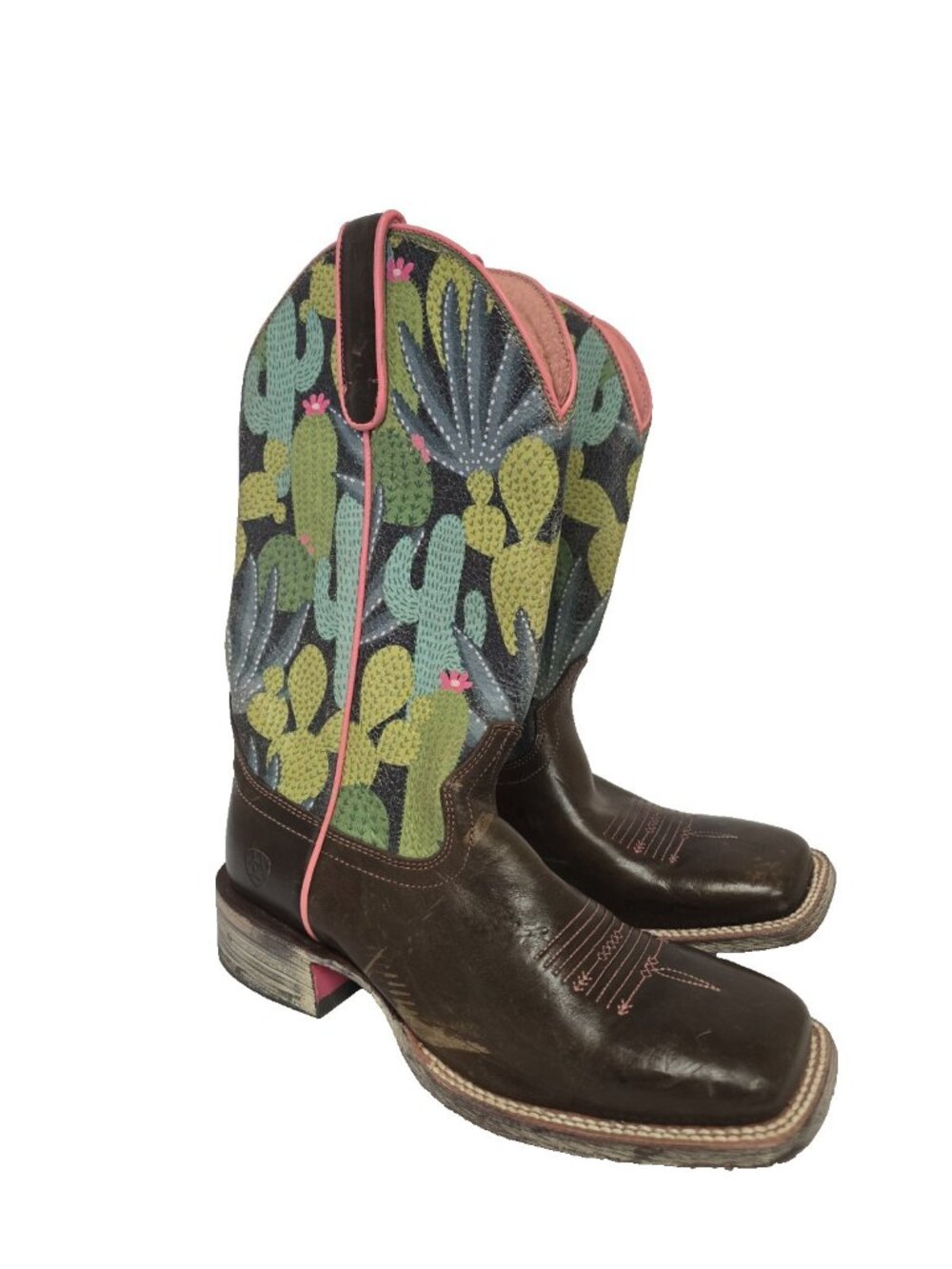 Ariat Women's 10031467 Circuit Savananna Cowboy Western Boot Brown Size 6.5B